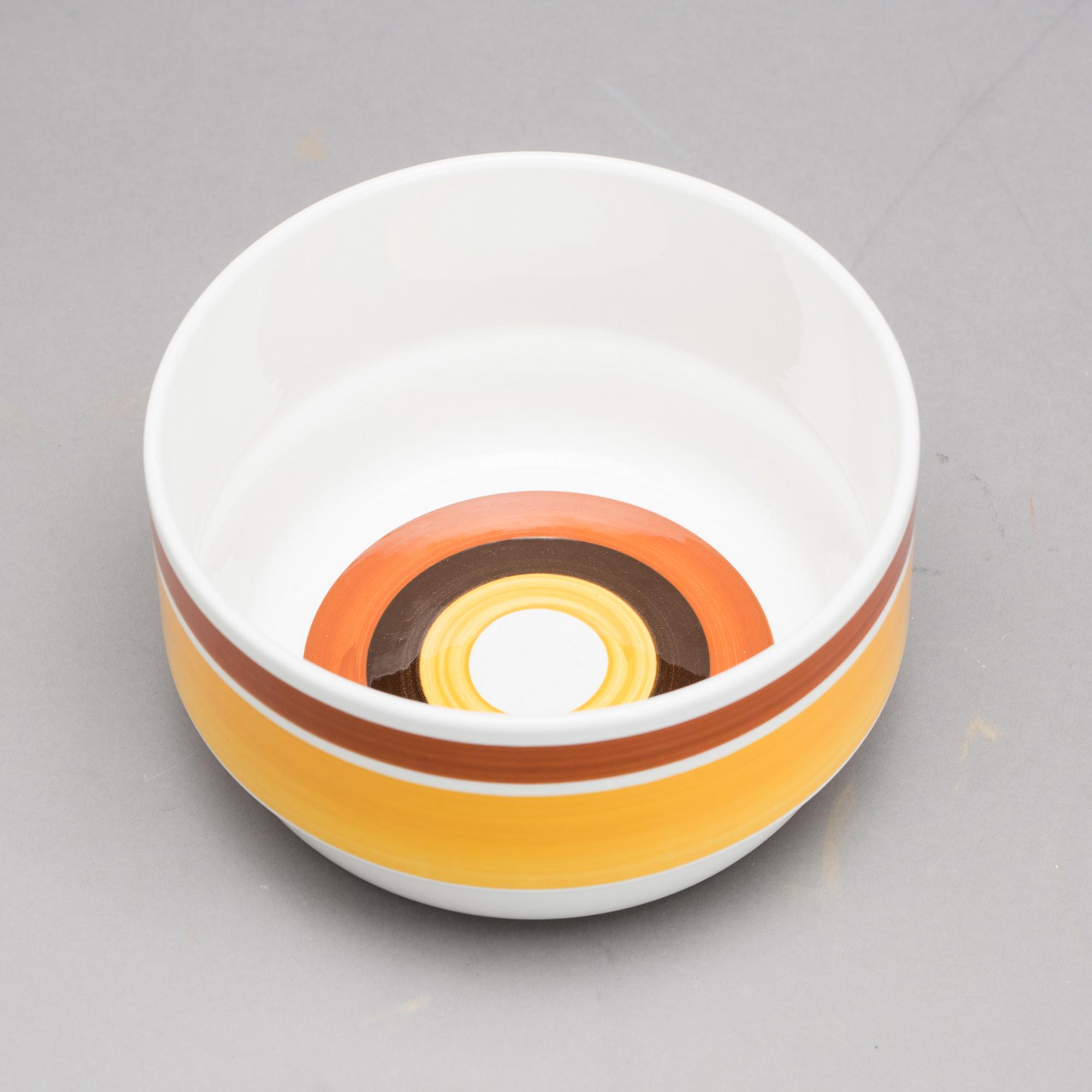 CARL-HARRY STÅLHANE, MATSERVIS, flintgods, ca 59 delar, "Fokus", Rörstrand, 1970-tal.