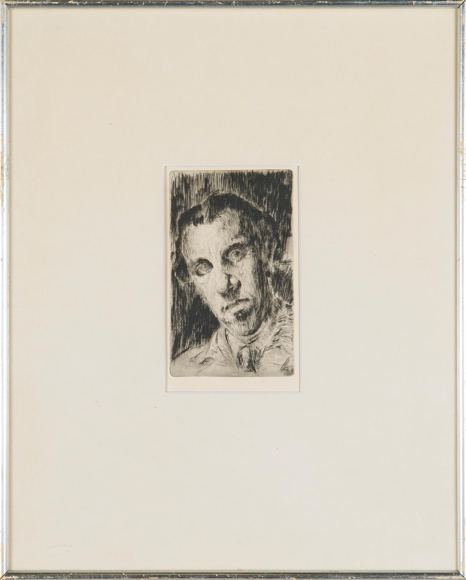 Unto Koistinen, Self-portrait.