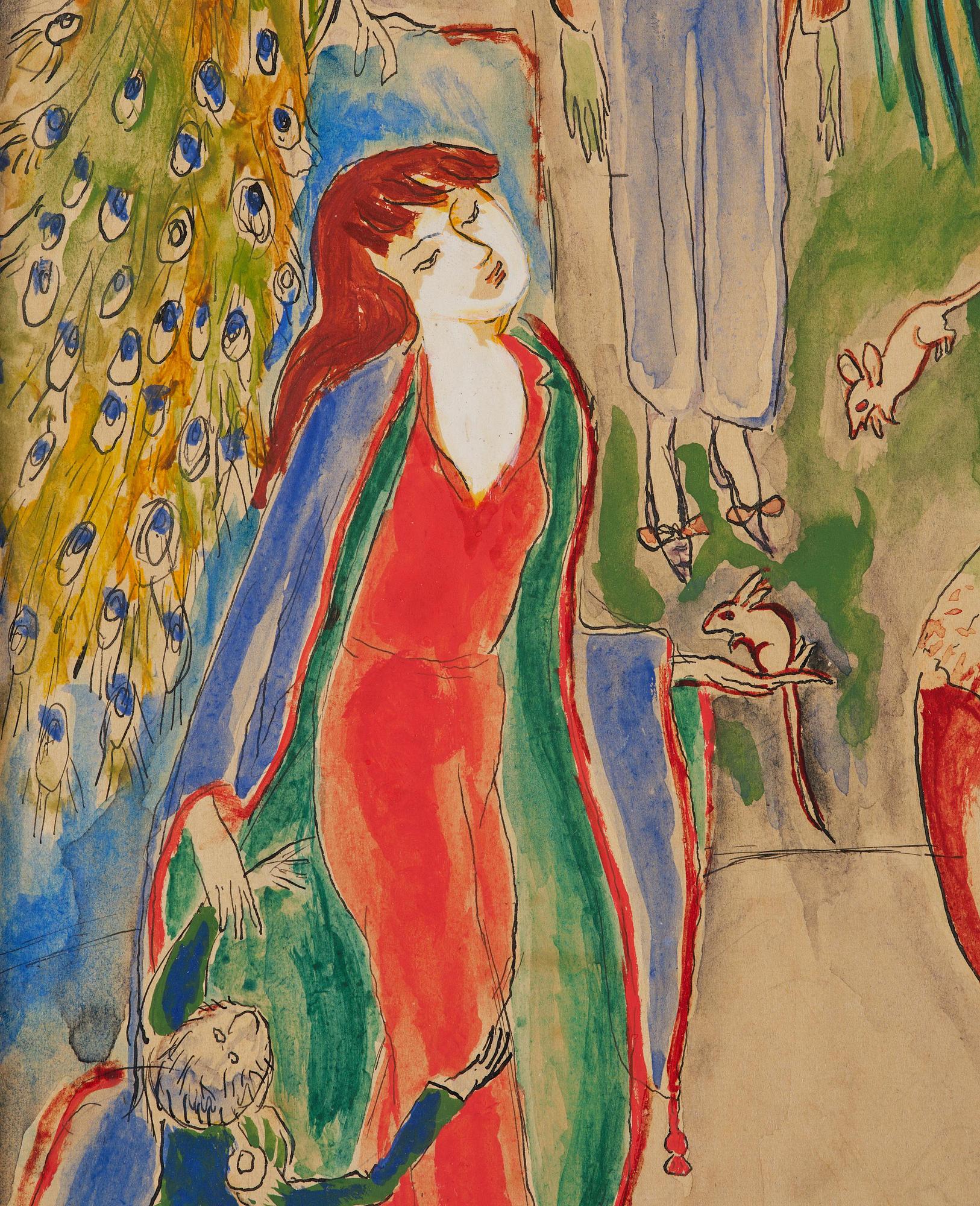 Nils von Dardel, "Visit to an eccentric lady".