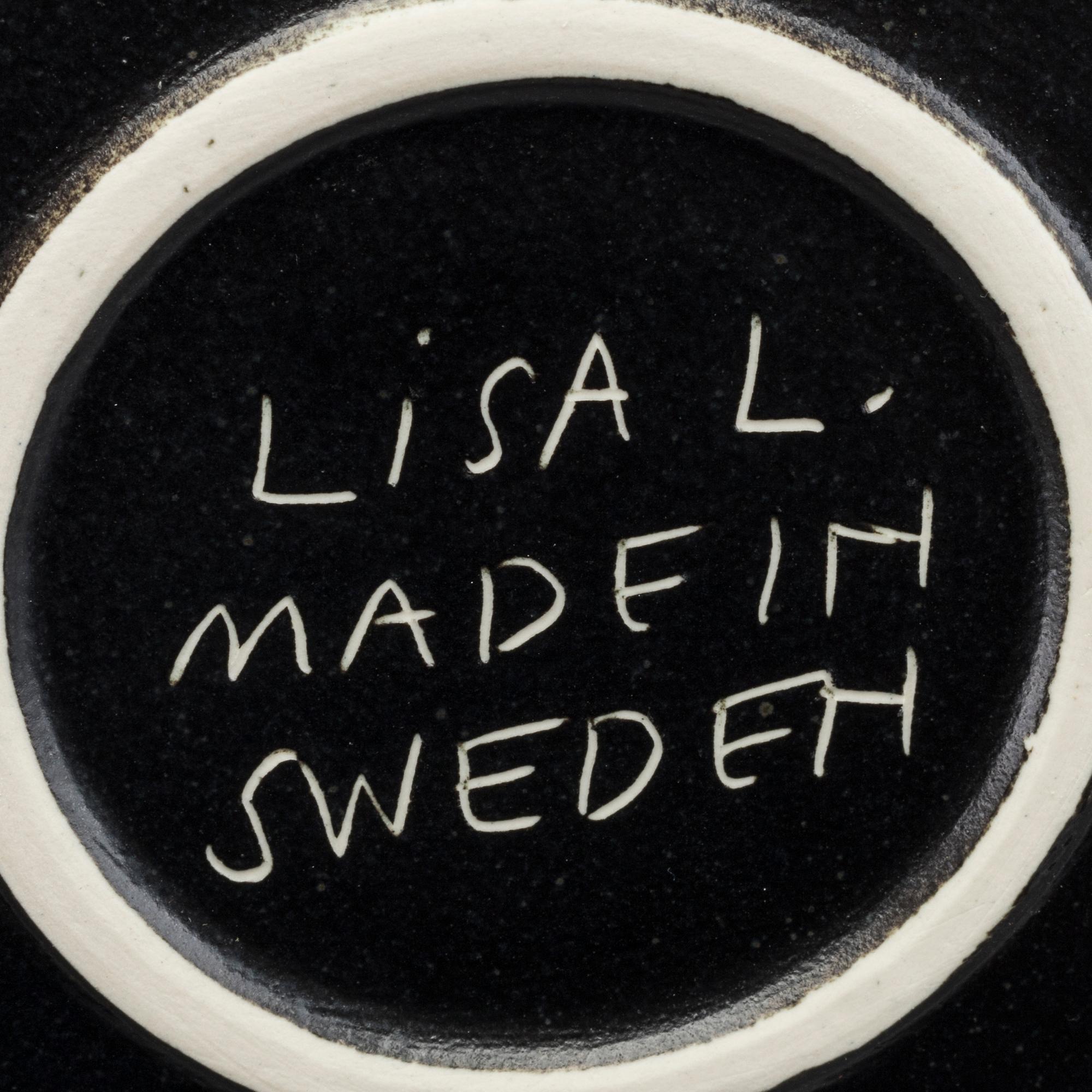 VAS, stengods, Lisa Larson, K-studion, Gustavsberg.