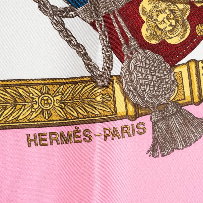 Hermès, scarf, "Grand Uniforme".