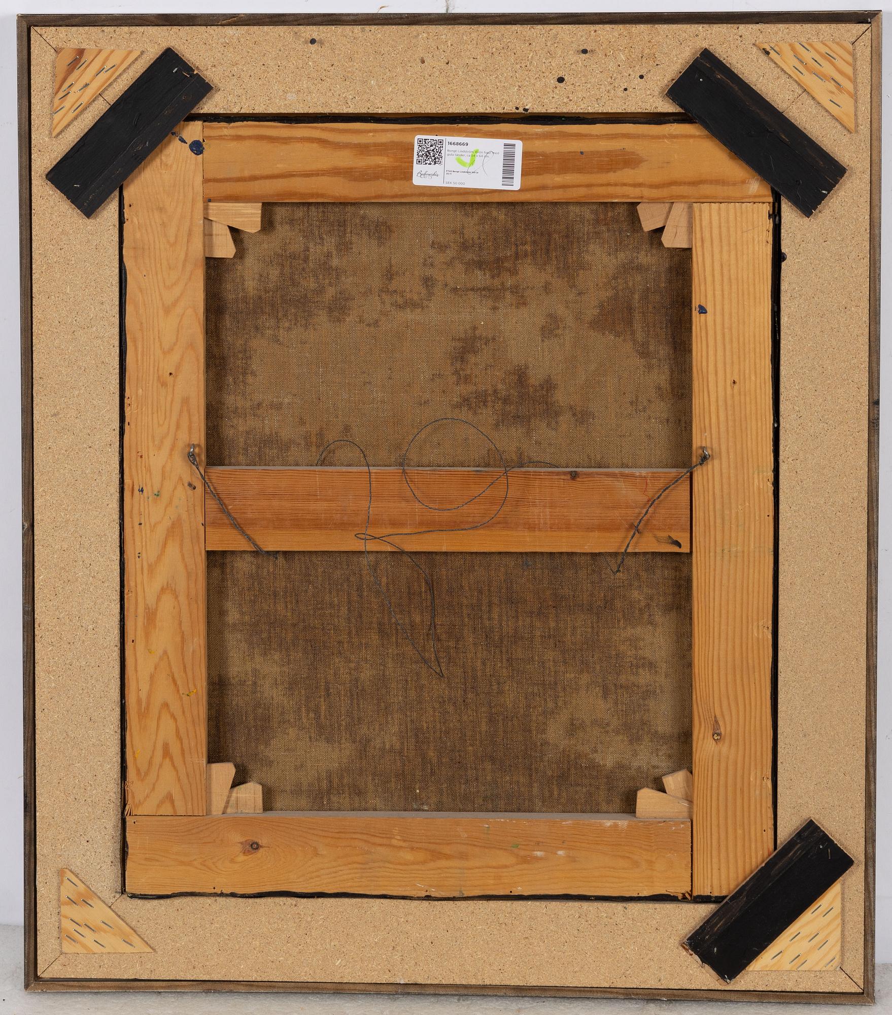 Bengt Lindström, Green figure with yellow teeth.