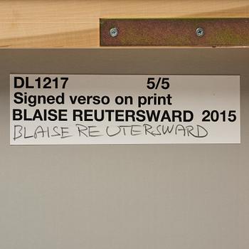 Blaise Reutersward, "DL1217", 2015.