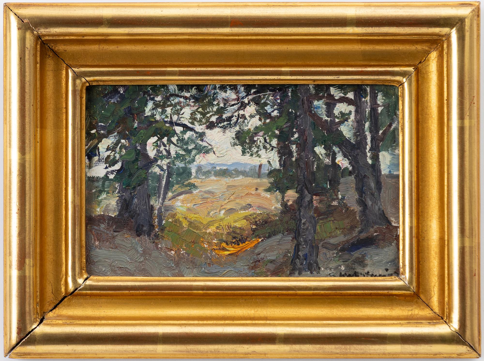 Gottfrid Kallstenius, Forest clearing.