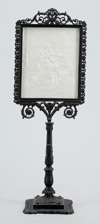 LITOFANI, gjutjärn, 1800-tal.