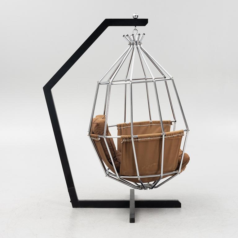 Ib Arberg, fåtölj, "Gojan", ABRA Möbler, Taberg 1970-tal.