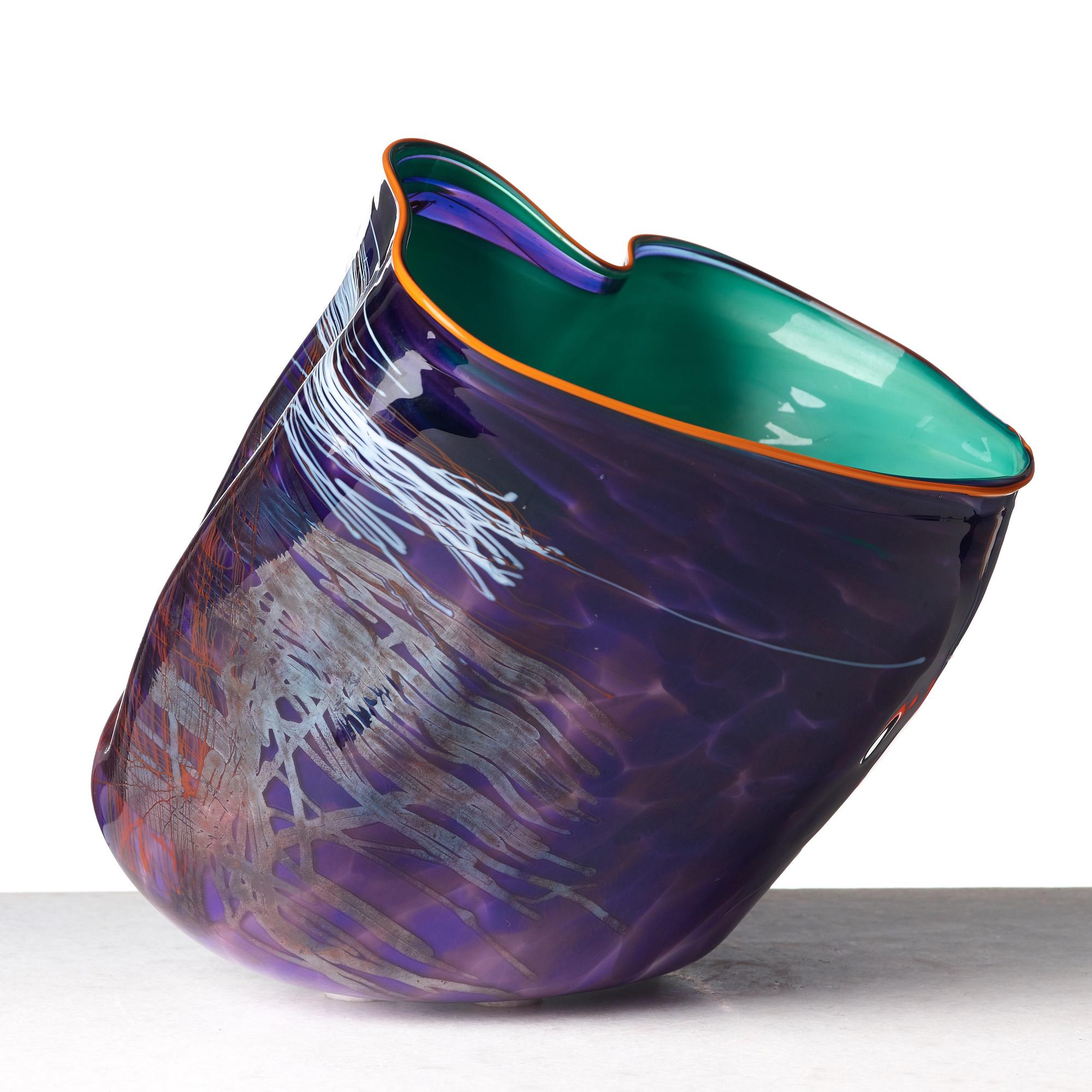 Dale Patrick Chihuly, a glass sculpture, Seattle, USA 1989.