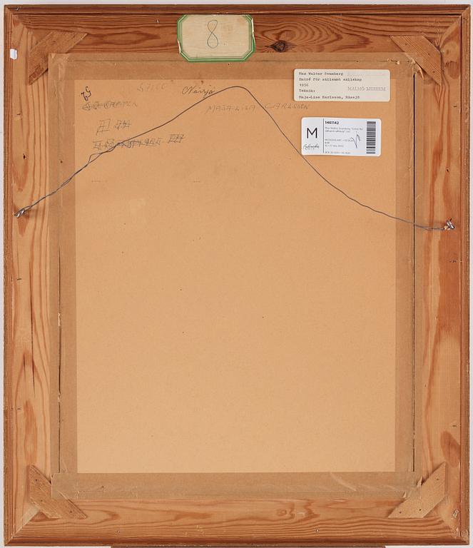 Max Walter Svanberg, "Entré för sällsamt sällskap".