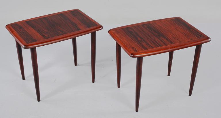 LAMPBORD, ett par, Alberts, Tibro, 1960-tal.