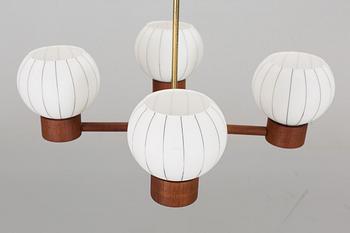 A 1950'S CEILING LIGHT.