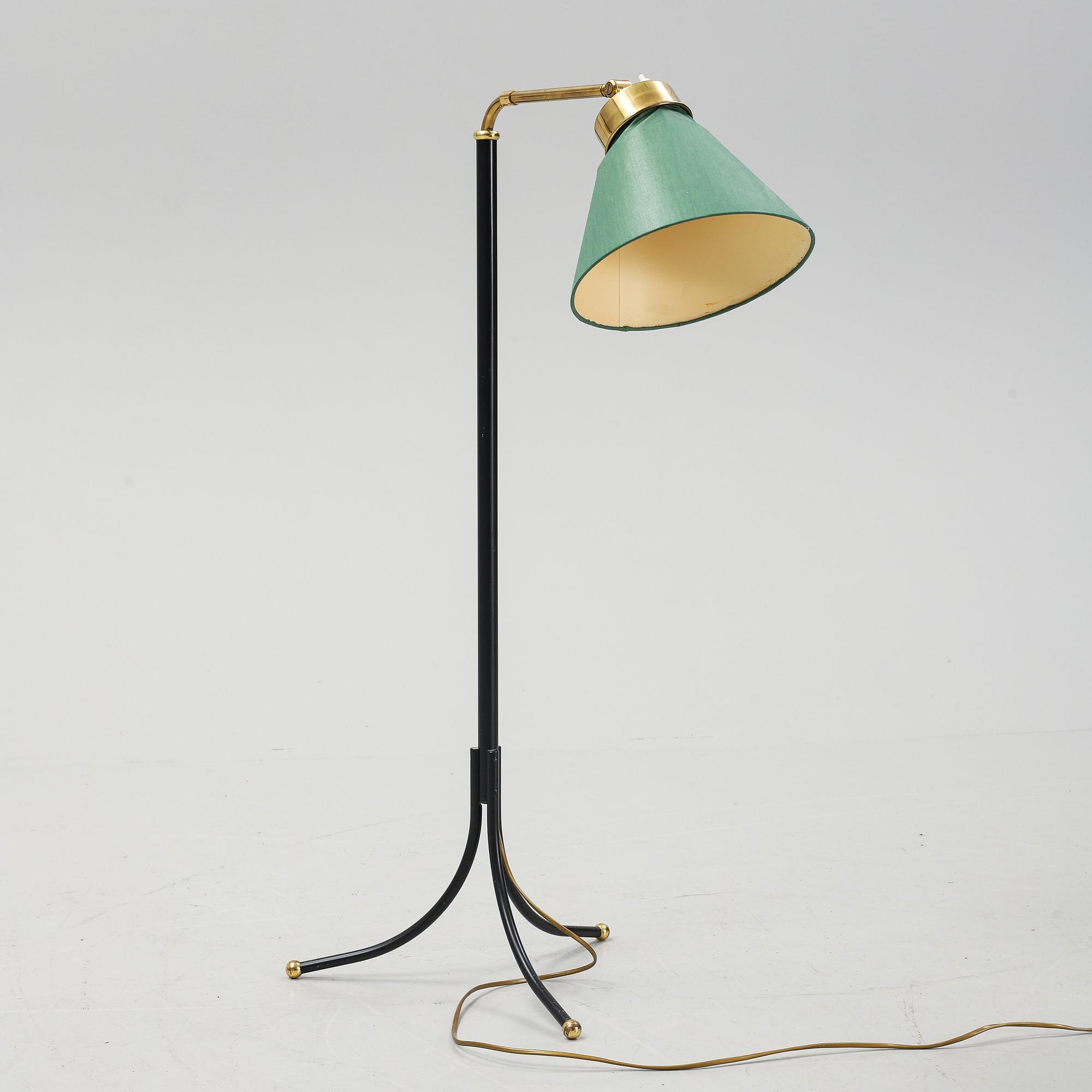 Josef Frank, golvlampa, modell 1842, Firma Svenskt Tenn, modellen formgiven 1932.