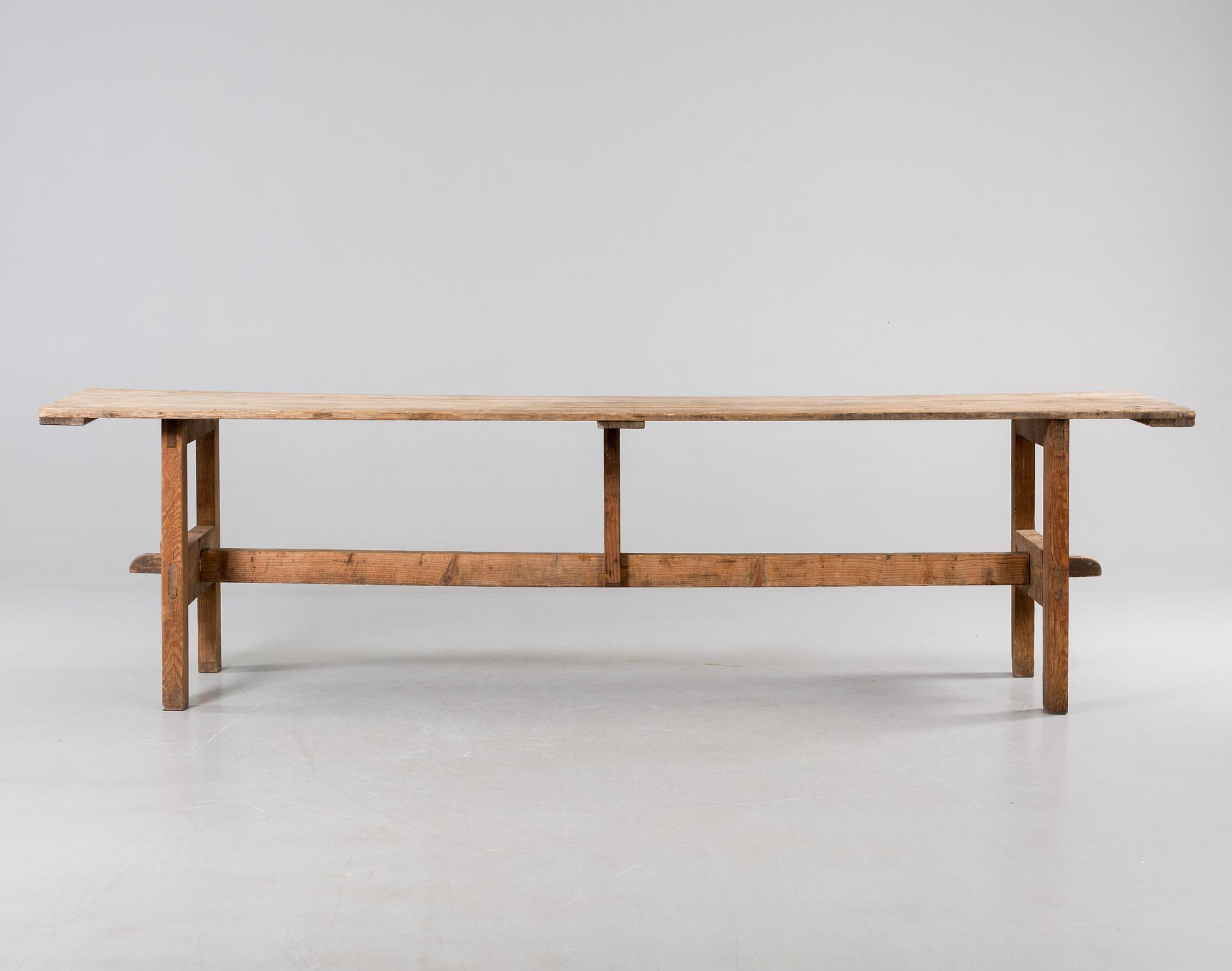 LÅNGBORD, allmoge, 1800/1900-tal.