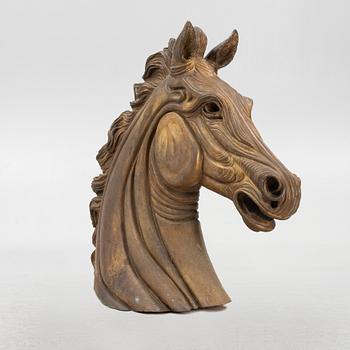 Unknown artist, A horse's head.