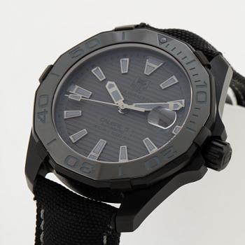 TAG HEUER, Aquaracer (300m/1000ft), Black Phantom, armbandsur, 41 mm,