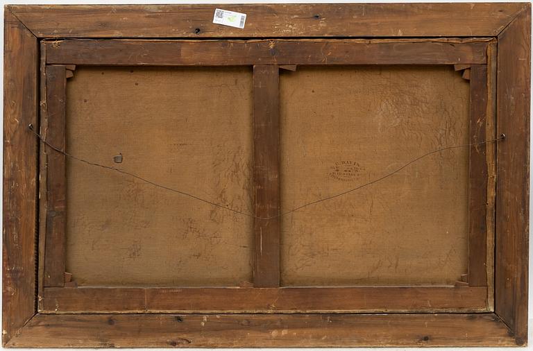 William Calcott Knell, attributed, Boats by the Coast.