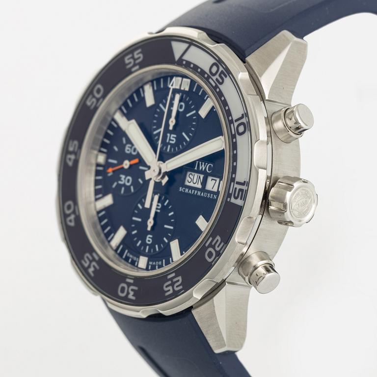 IWC, Aquatimer, chronograph, wristwatch, 44 mm.