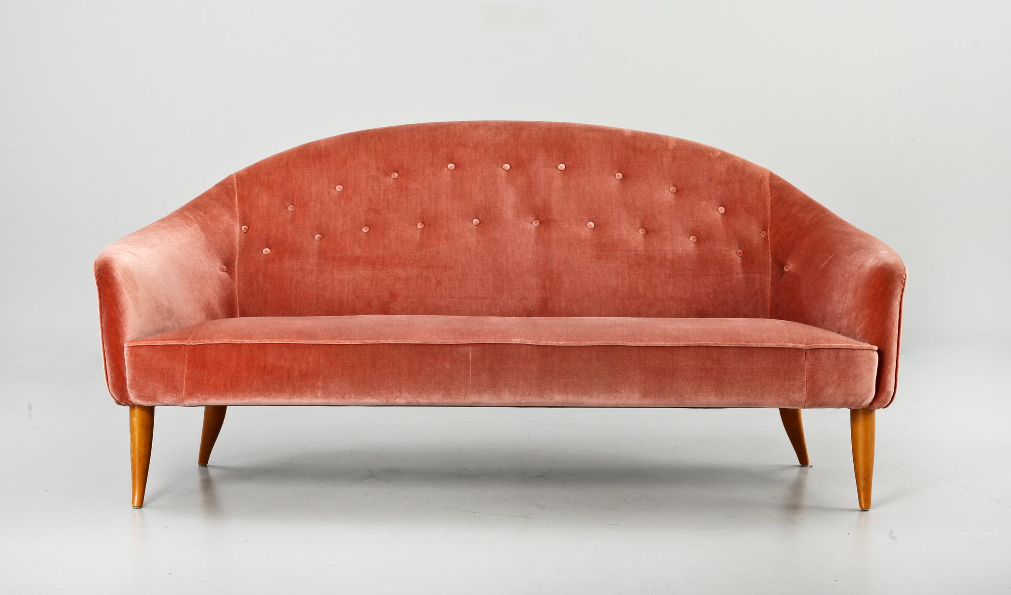 SOFFA, "Lilla paradiset", Kerstin Hörlin-Holmquist, ur NK:s Triva serie "Paradiset", formgiven 1958.