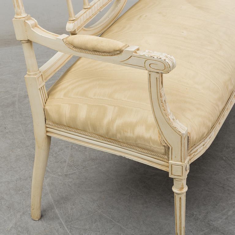 An early 20th Century Louis XVI-style sofa.