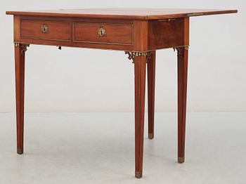 A late Gustavian late 18th century card table.