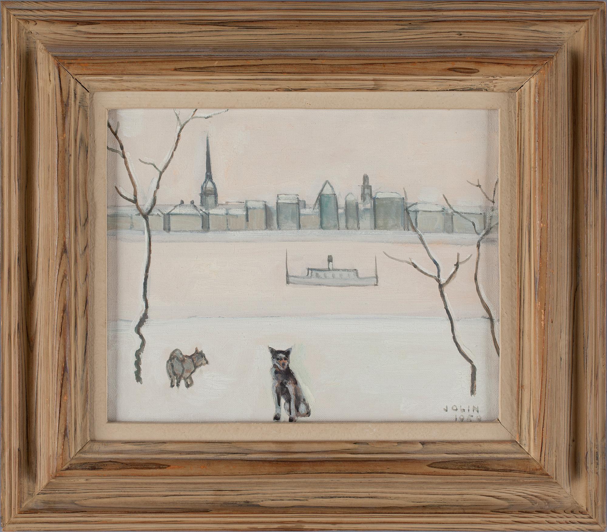 EINAR JOLIN, olja på duk, sign. o dat. 1959.