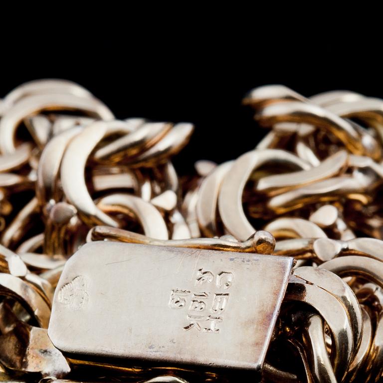 ARMBAND, 18k guld. Vikt ca 19 g. 1900-talets andra hälft.