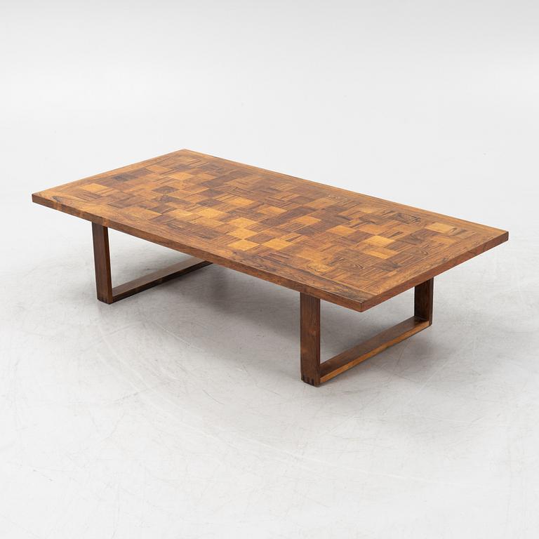 Poul Cadovius, a rosewood veneered coffee table, France & Son, 1960's.