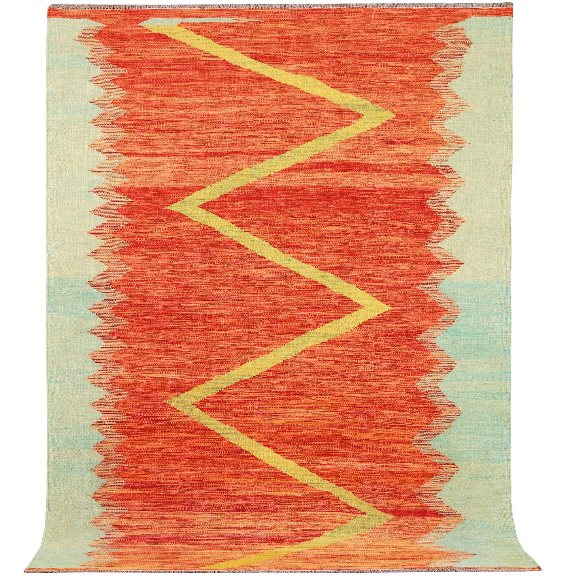 A Kilim rug, a. 246 x 174 cm.