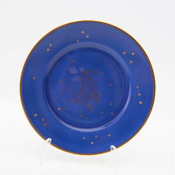 Edward Hald, coffee service 26 pcs Karlskrona early 20th century porcelain.