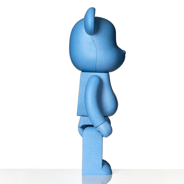 "1000% Bearbrick Snarkitecture X Blackrainbow Blue Edition".