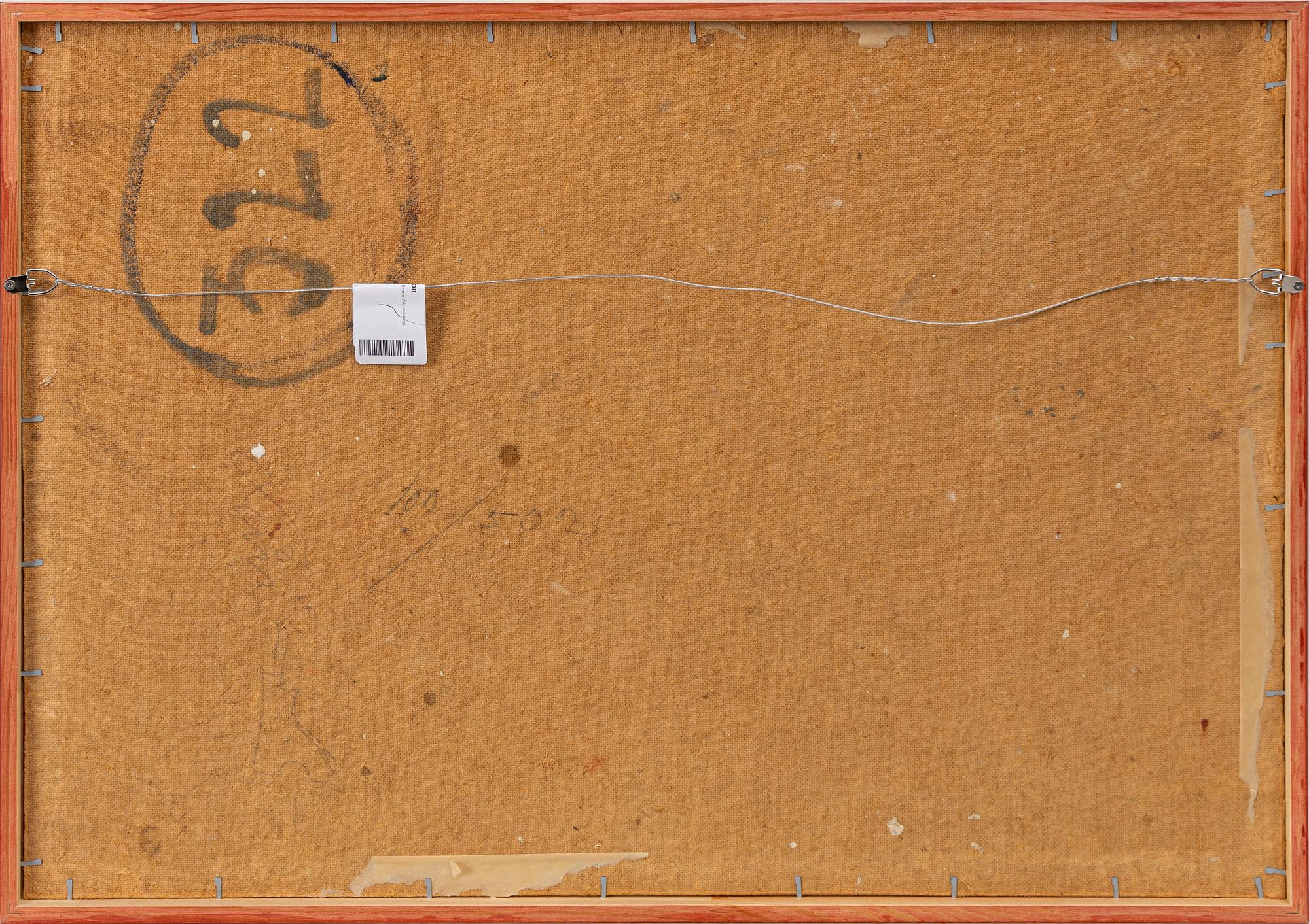 Svenolov Ehrén, Nature morte.