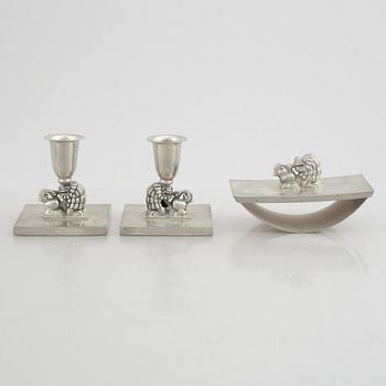 C.G. Hallberg, skrivbordset, 4 delar, Tenn, Stockholm, 1934.