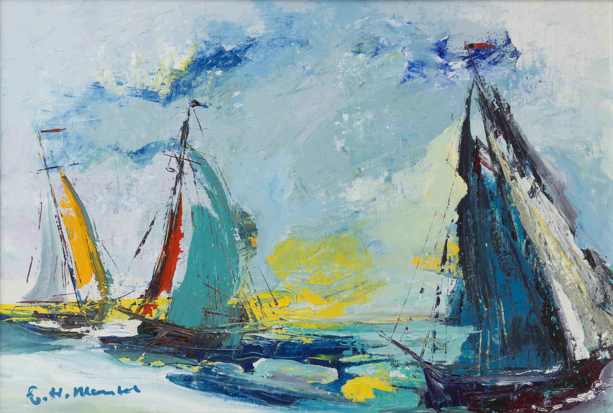 Helmut Mantel, Sailing boats.