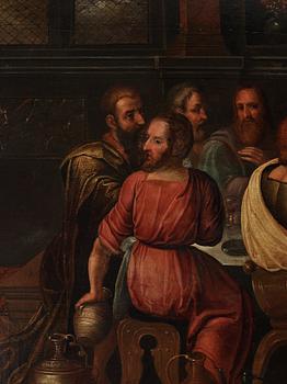 Flemish school 17th Century. The Last Supper.