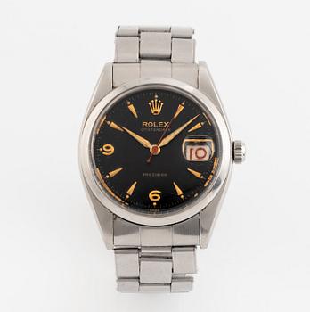 Rolex, Oysterdate, Precision, wristwatch, 34 mm.