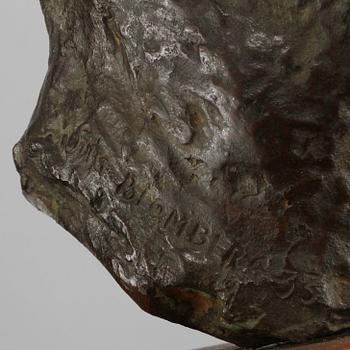 SKULPTUR, brons, Stig Blomberg, daterad -33.