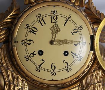 VÄGGPENDYL, rokokostil.