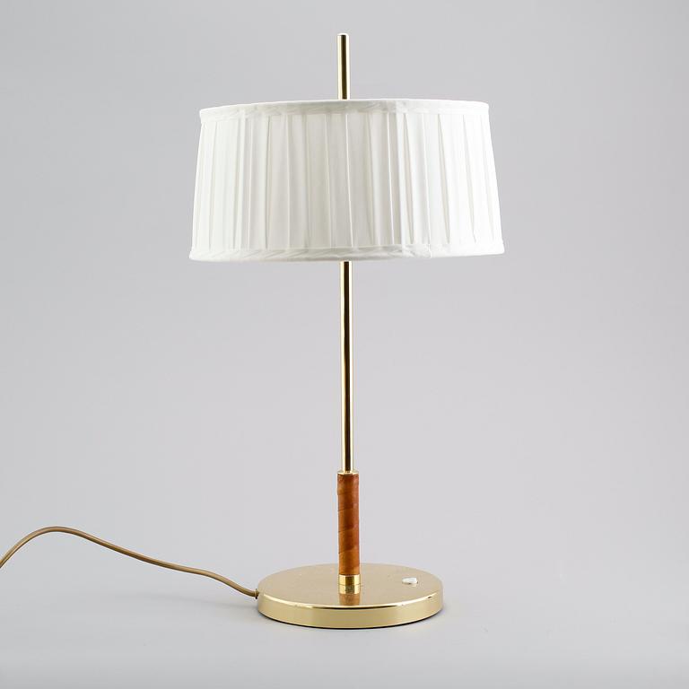 BORDSLAMPA, 1900-talets andra hälft.