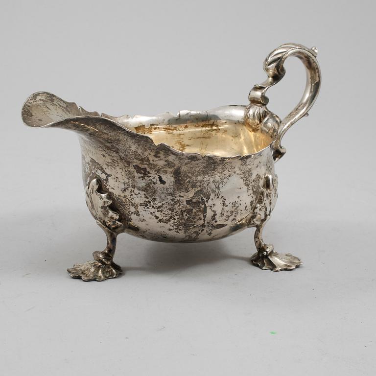 GRÄDDSNIPA, silver, Birmingham, England, 1887, vikt 348 gram.