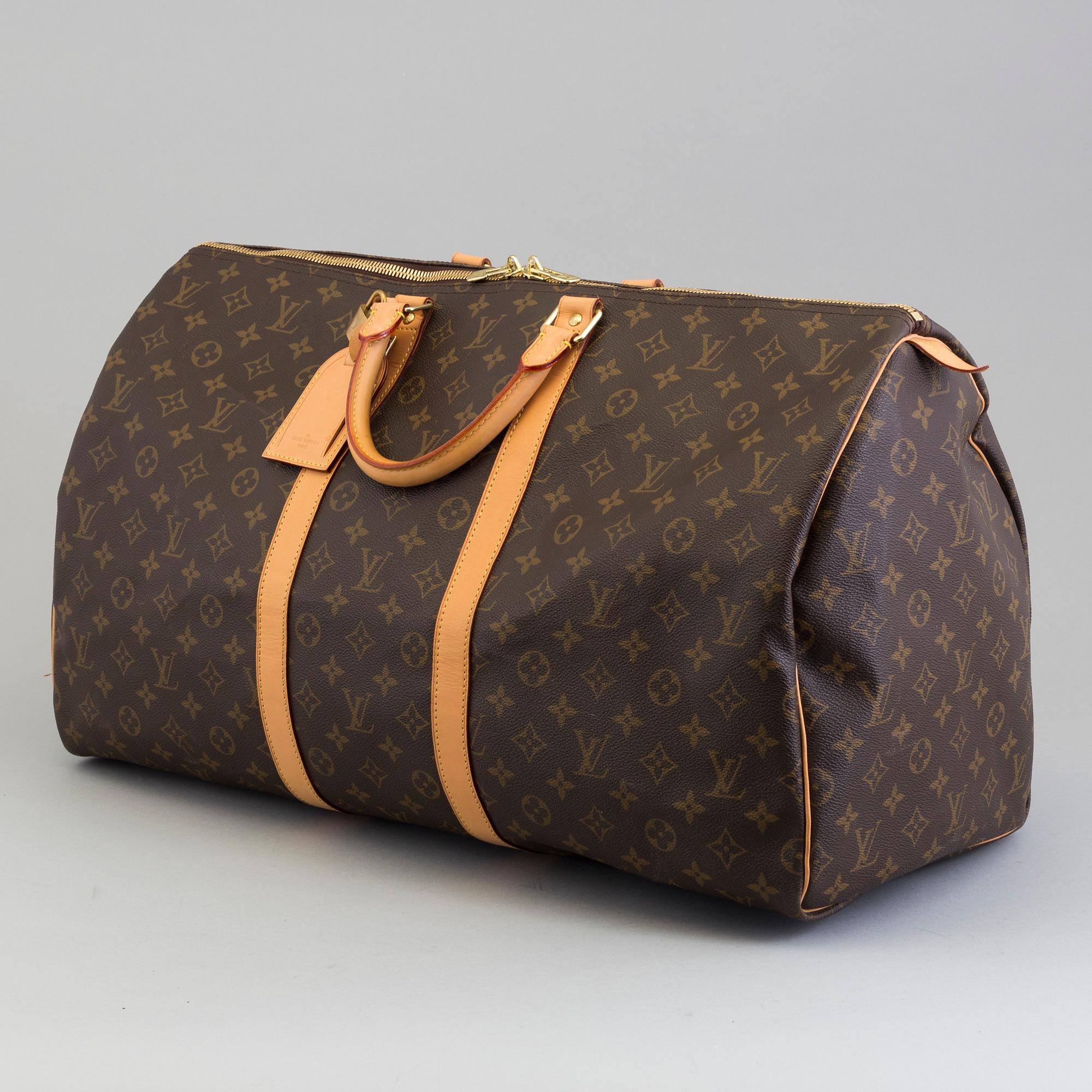 A weekendbag, Louis Vuitton "Keepall 55".