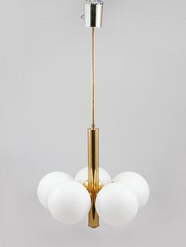 TAKLAMPA, 1900-talets andra hälft, höjd ca 81 cm.