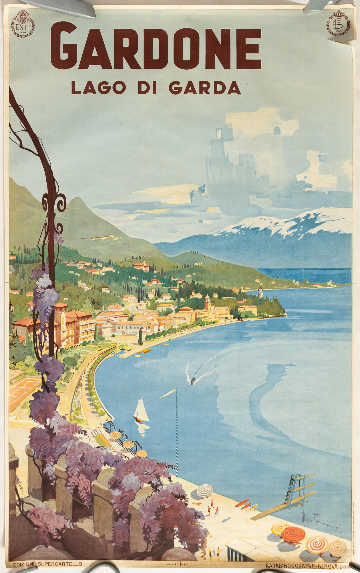 'Gardone, Lake Garda'.