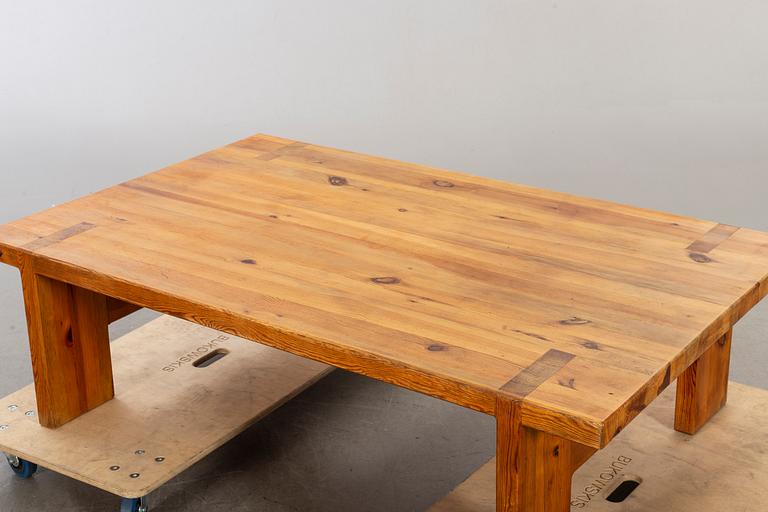A Sven Larsson, Larsson Furniture second half of the 20th century pine lounge table.