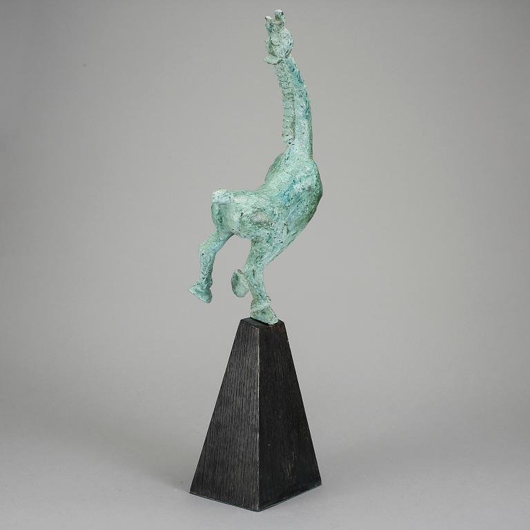 TOMAS ALMBERG, bronsskulptur, Pegasus, signerad och numrerad II/V.