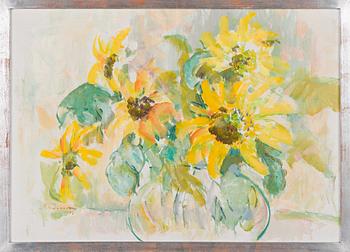 Anitra Lucander, Flowers in a Vase.