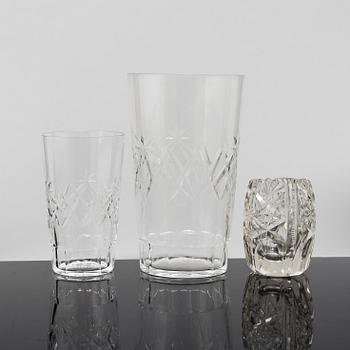 GLASSERVIS, 91 delar, 1900-tal.