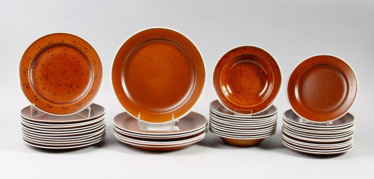 MATSERVIS, 68 delar, Gustavsberg, Stig Lindberg.