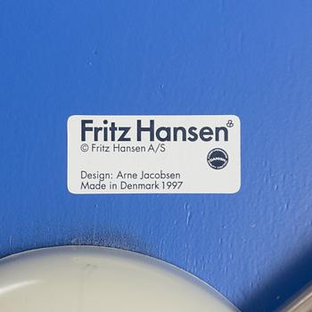 Arne Jacobsen, a set of 'Series 7' chairs from Fritz Hansen, Denmark 1997.