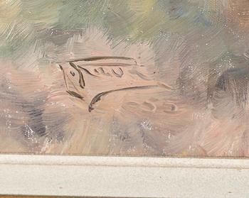 JOHANNES RAVN, olja på duk, signerad.