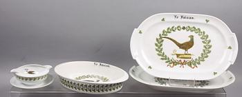 MATSERVIS, 33 delar, porslin, "Chambord", Jacques Lobjoy, D'Auteuil, Limoges, Frankrike, 1980-tal.