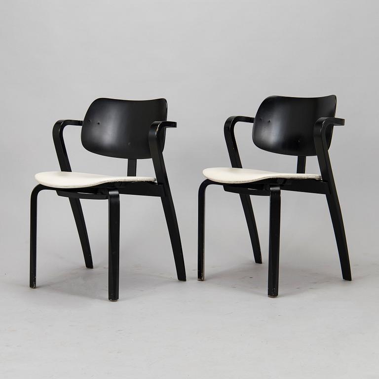 Ilmari Tapiovaara, a set of six 1960s 'Aslak' armchairs for Asko, Finland.